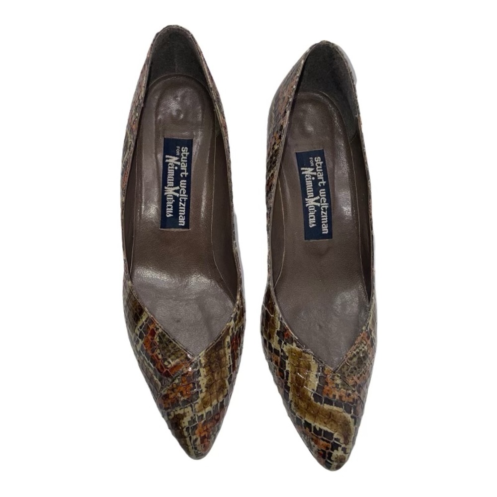 Stuart Weitzman for Neiman Marcus Women’s Animal Skin Pumps